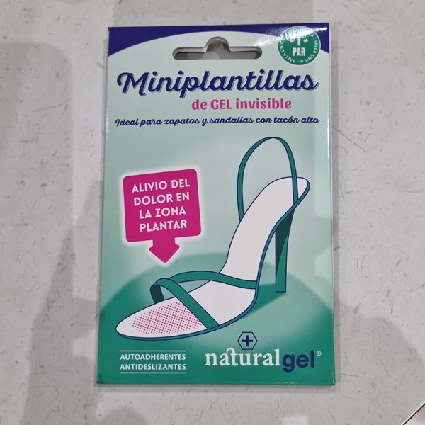 Miniplantillas de gel invisible naturalgel