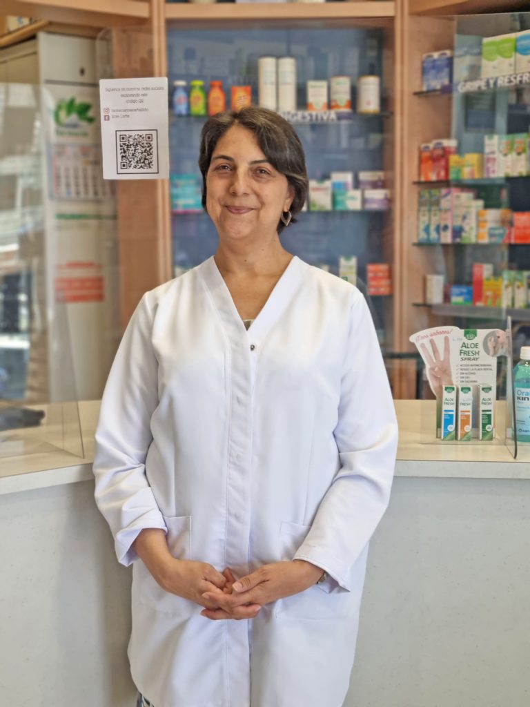 Rosa Carballido, propietaria de farmacia en Ourense